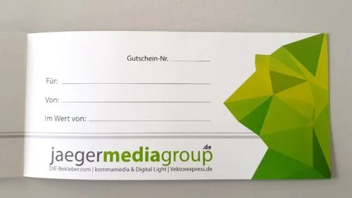 Gutschein per Post – Bild 3