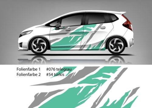 Autoaufkleber Set 12