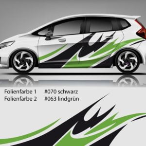 Autoaufkleber Set 4 Autoaufkleber Set 4